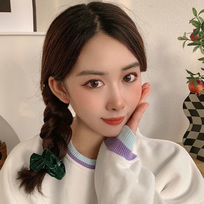 Dây Buộc Tóc Phong Cách Retro Hàn Quốc Xinh Xắn Cho Nữ
