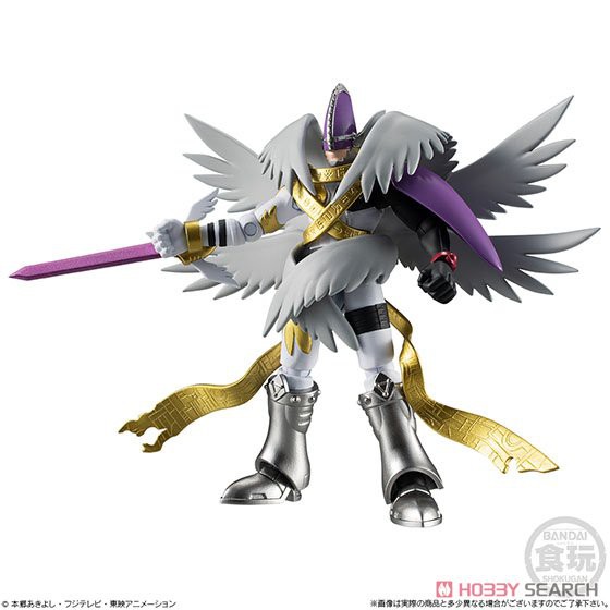 Mô hình Shodo Digimon Holy Angemon - Metal Garurumon - Mega Kabuterimon
