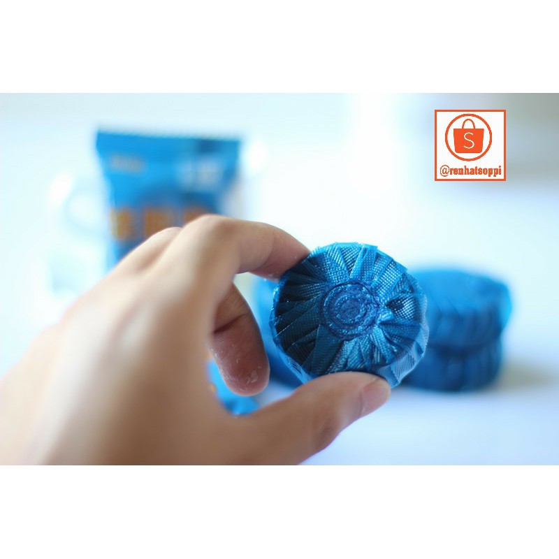 Viên tẩy bồn cầu khử mùi hôi, chống bám ố vàng, viên nén thả bồn cầu/toilet diệt khuẩn