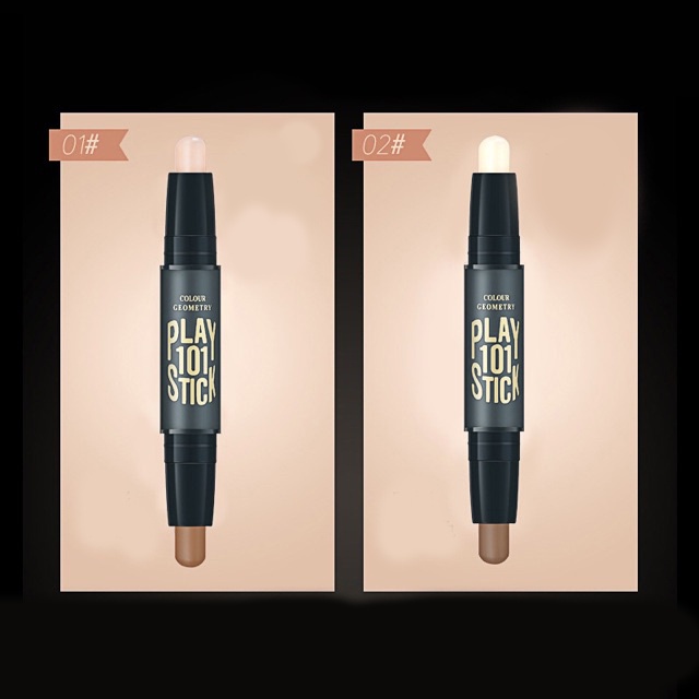 Bút Tạo Khối, Che Khuyết Điểm 2 Đầu Lameila Play 101 Stick Hàng Nội Địa 🍑 Peach.Beauty 🍑 | BigBuy360 - bigbuy360.vn
