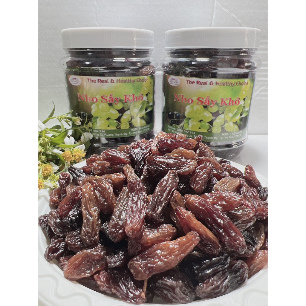 Hộp 500gr Nho Khô Úc Dẻo Ngon NOLA FOOD_LOẠI ĐẶC BIỆT | BigBuy360 - bigbuy360.vn