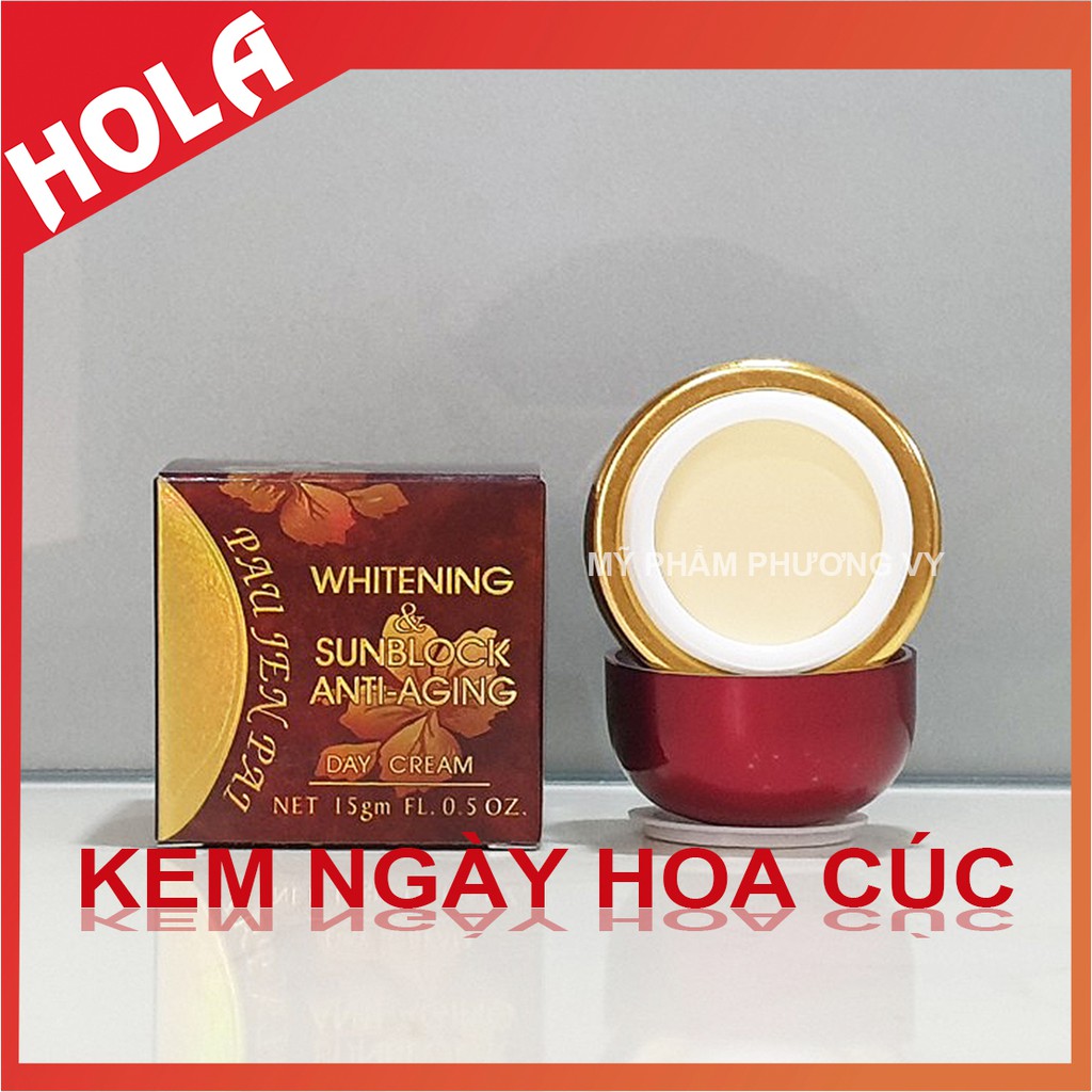 [CHÍNH HÃNG] COMBO Kem Hoa Cúc, chuyên làm sạch nám và dưỡng trắng da, kem nám, mỹ phẩm Pau Jen Pai.