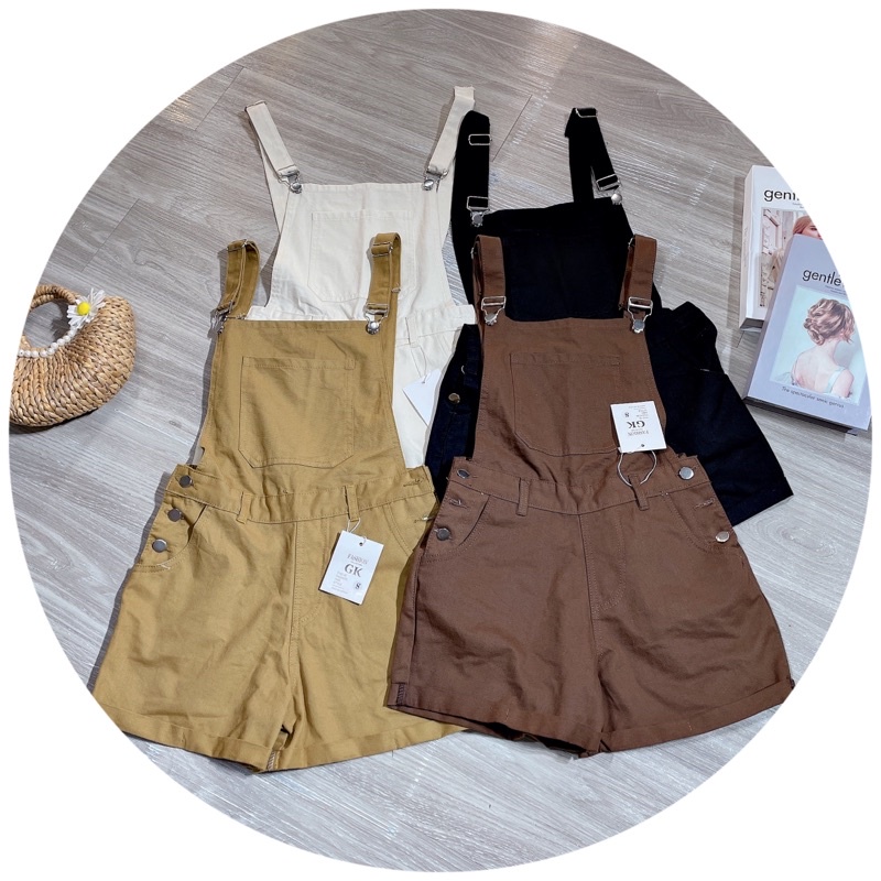 Yếm quần kaki 3 cúc đủ màu siêu đẹp