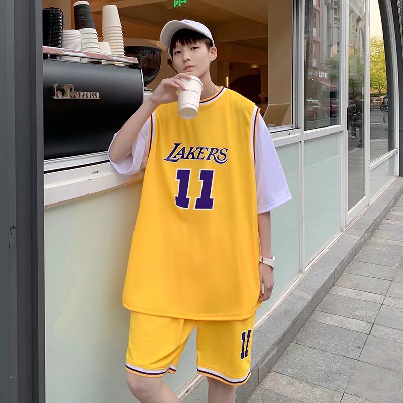 Bộ đồ chơi bóng rổ sát nách James 23 Kobe 24 Irving 11 thời trang hip hop sành điệu cho na mva2 nữ