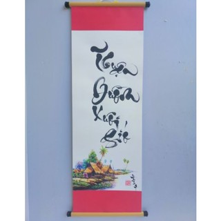 Tranh thư Pháp : Thuận bồm xuôi gió