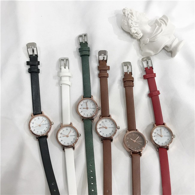 Đồng Hồ Nữ Ulzzang SX Giá Rẻ Dây Da Mềm Siêu Đẹp - Unipro Watch | BigBuy360 - bigbuy360.vn