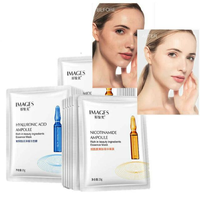 [RẺ VÔ ĐỊCH]Mặt Nạ Giấy Hyaluronic- Nicotiamid Dưỡng Ẩm Dưỡng Trắng  Images | Thế Giới Skin Care