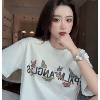 Áo thun, áo phông tay lỡ unisex form rộng oversize palm angels anime m621 kl shop hp shop 5tingshop