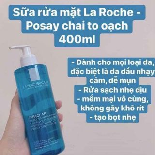 Sữa rửa mặt la roche posay 400ml