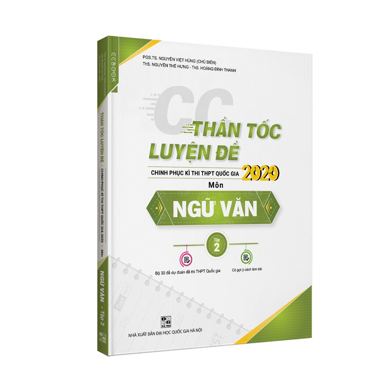 Sách - CC Thần tốc luyện đề 2020 môn Ngữ văn tập 2