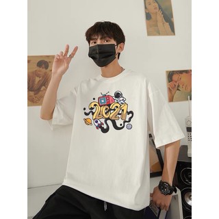 Áo Thun ⭐️XẢ KHO⭐️Áo phông Unisex nam nữ tay lỡ form rộng cá tính H109 Unisex Stores