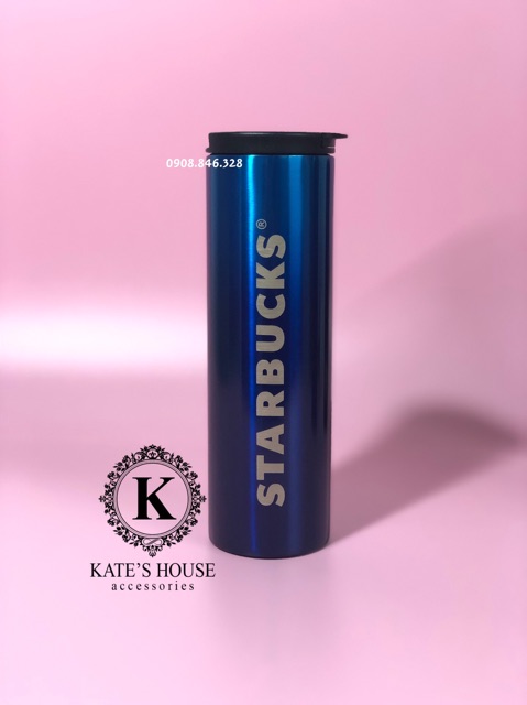 Bình giữ nhiệt Starbucks Stainless Steel Tumbler dòng Mermaid, EST 1971, ocean ombre