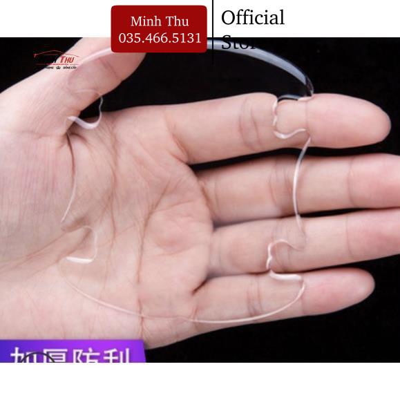 Bộ 10 Miếng Dán Silicon Chống Xước Hõm Xe Và Tay Nắm Cửa Ô Tô - Full Logo Hãng