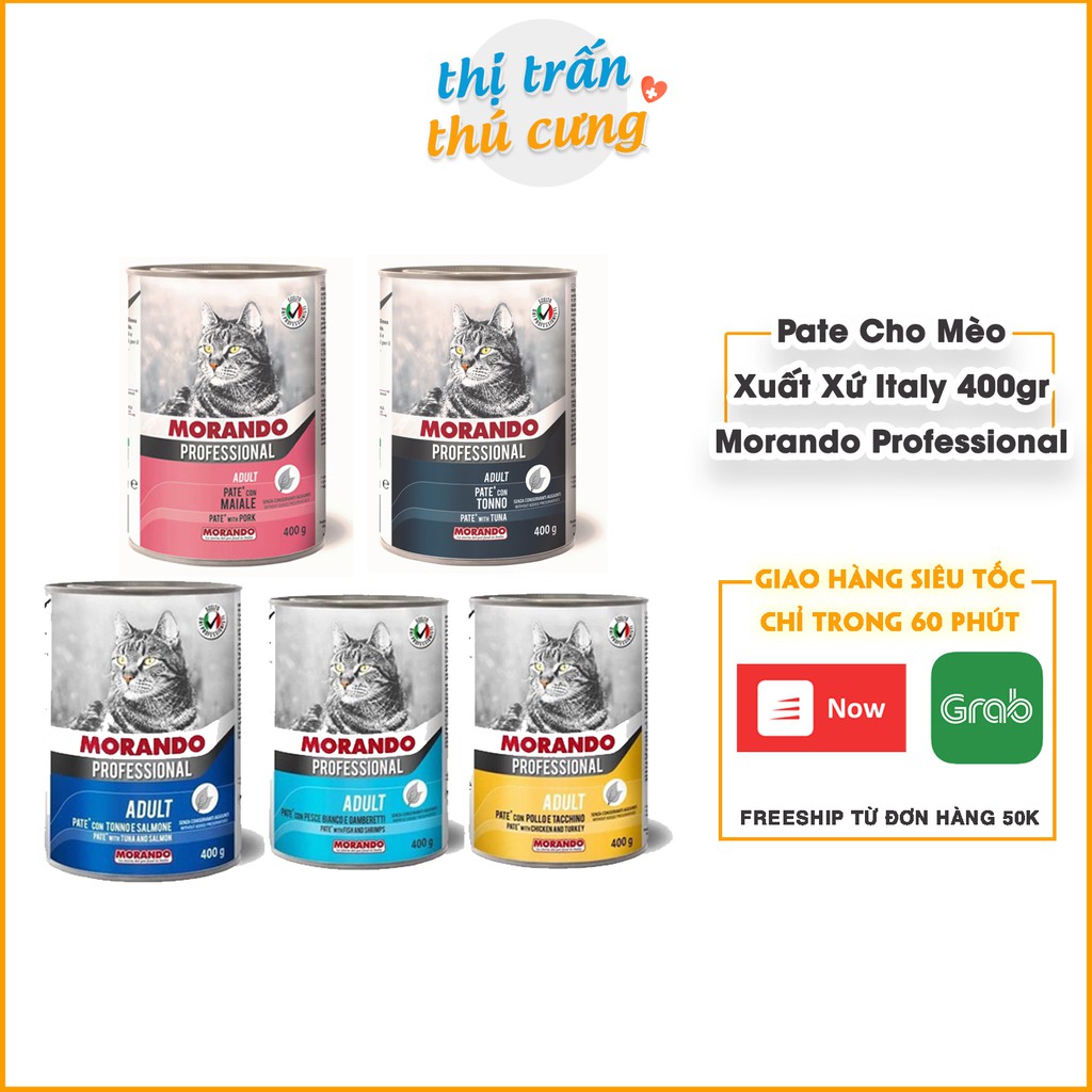 Pate Mèo Morando Miglior Gatto 400g Ý | Thức Ăn Cho Mèo Pate Morando Professional