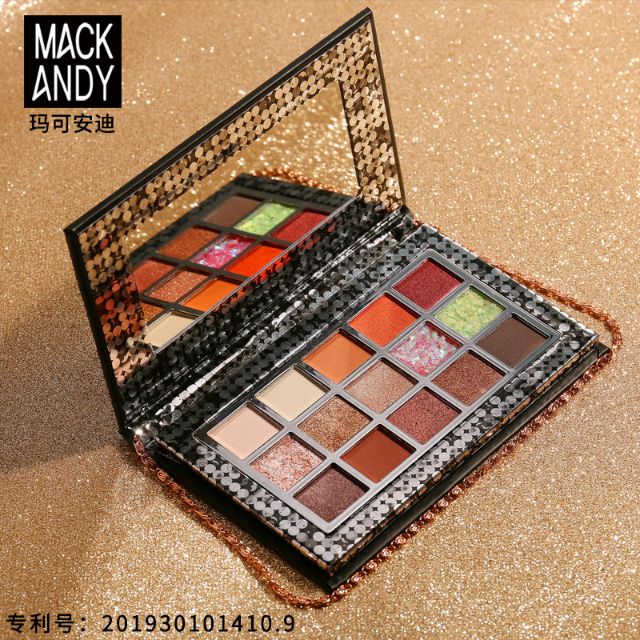 Bảng mắt Mack Andy 15 ô nhũ lì cao cấp có dây đeo