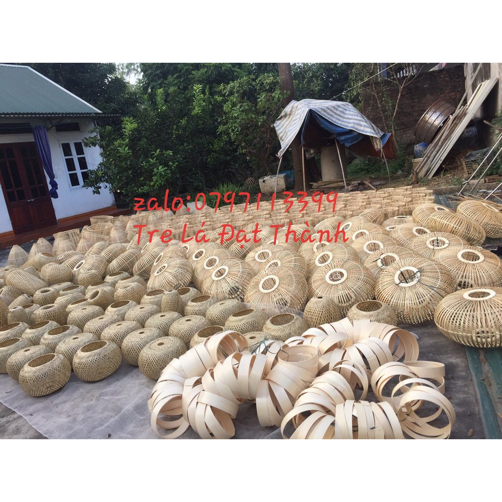 Đèn nơm 3 khung, đèn nơm cá trang trí