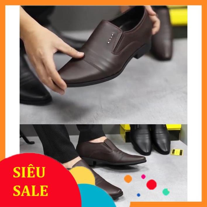 Giày tây nam công sở, giày lười da nam cao cấp