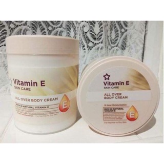 (475ml) hũ dưỡng da vitamin E superdrug