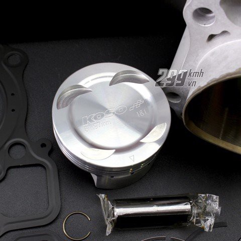 Trọn bộ xi lanh, piston 62mm Koso cho xe Honda Winner, Sonic