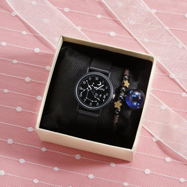 Đồng hồ thời trang nữ MSTIANQ 12 cung hoàng đạo cực hot, dây silicon, mặt dạ quang tuyệt đẹp ( Mã: AMSHD )