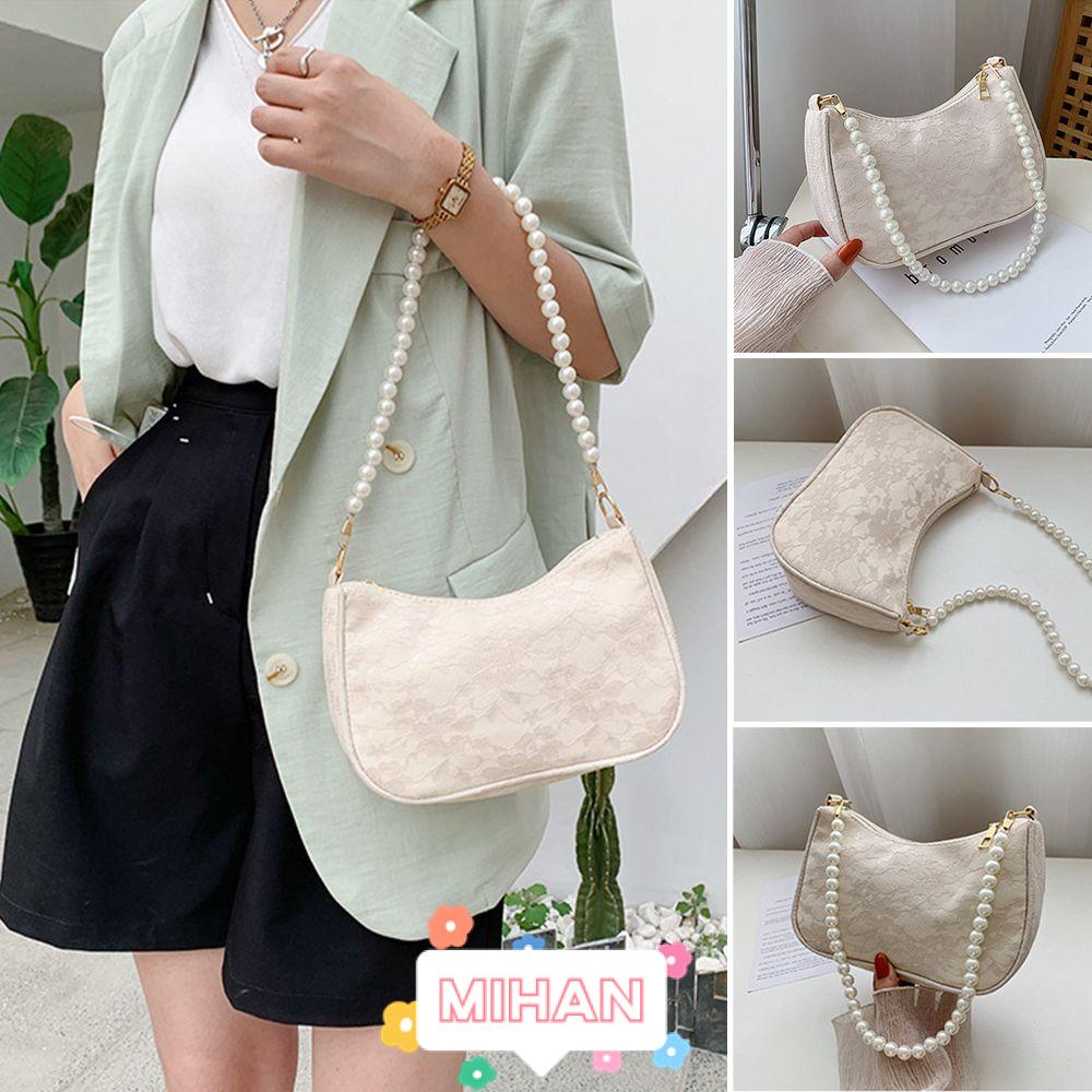 Túi Đeo Chéo Phối Ren Thời Trang MIHAN1