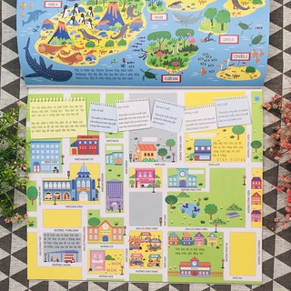 Cuốn Sách Khổng Lồ Về Trò Chơi Tư Duy - Maps Activity Pad