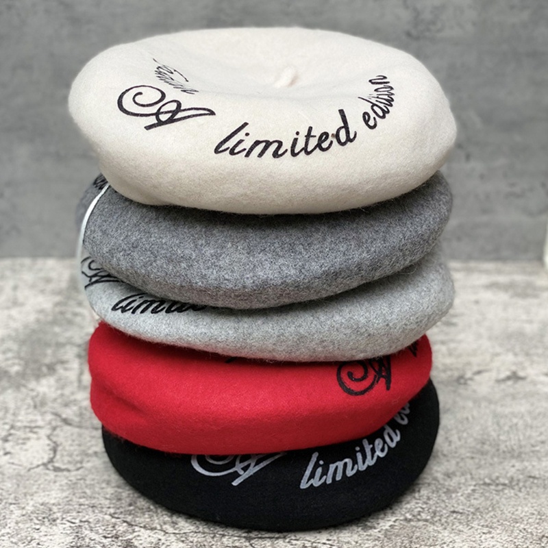 Nón Beret Màu Sắc Dễ Thương Xinh Xắn Cao Cấp