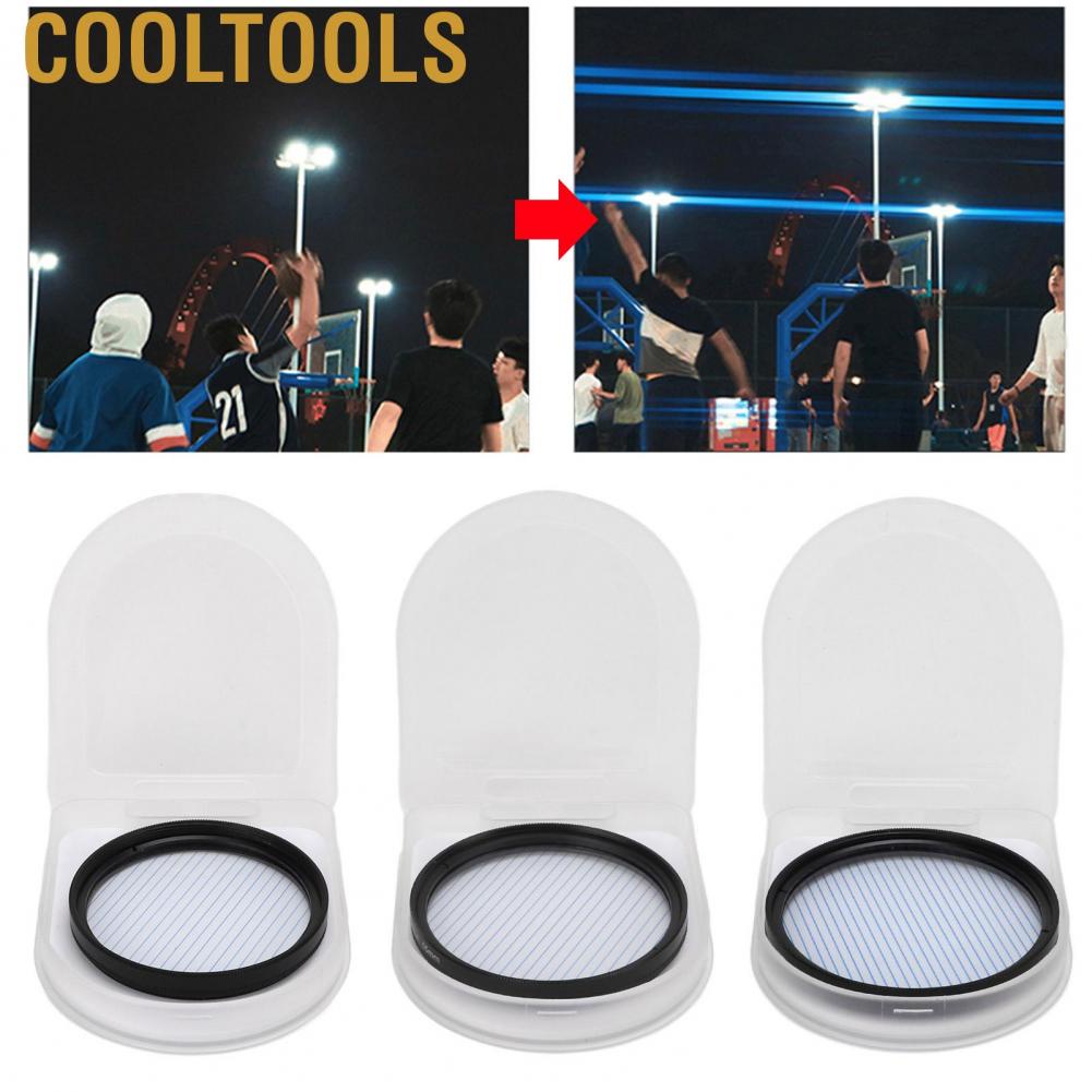 Cooltools Junestar Blue Streak Special Effects Filter Anamorphic Optical Glass for Nikon Camera Accessory