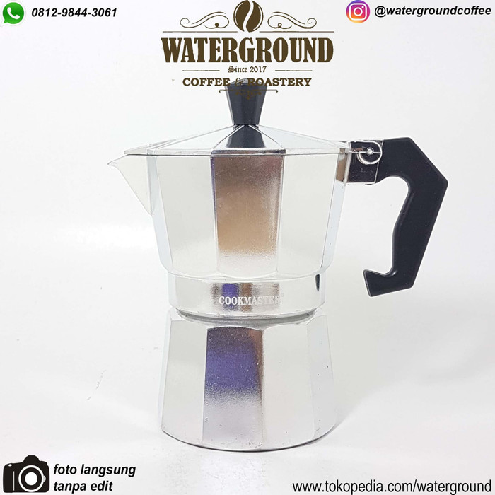 BIALETTI Bộ Nồi Nấu Ăn 3 Cốc 87ijy7ttu Crema Moka T6Tdsr59