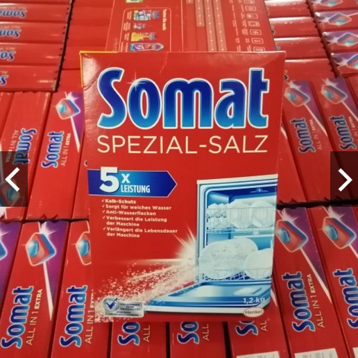 Muối rửa bát Somat hộp 1.2kg (Nk Đức )