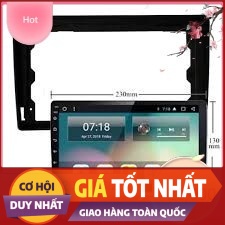 Mặt dưỡng lắp màn hình 9 In Ford Transit Kèm rắc nguồn Zin