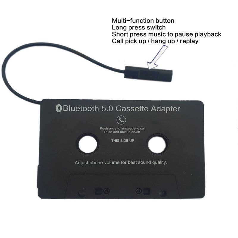 Máy Nghe Nhạc Băng Cát Sét Không Dây Kết Nối Bluetooth Kèm Sạc Lâu Trôi
