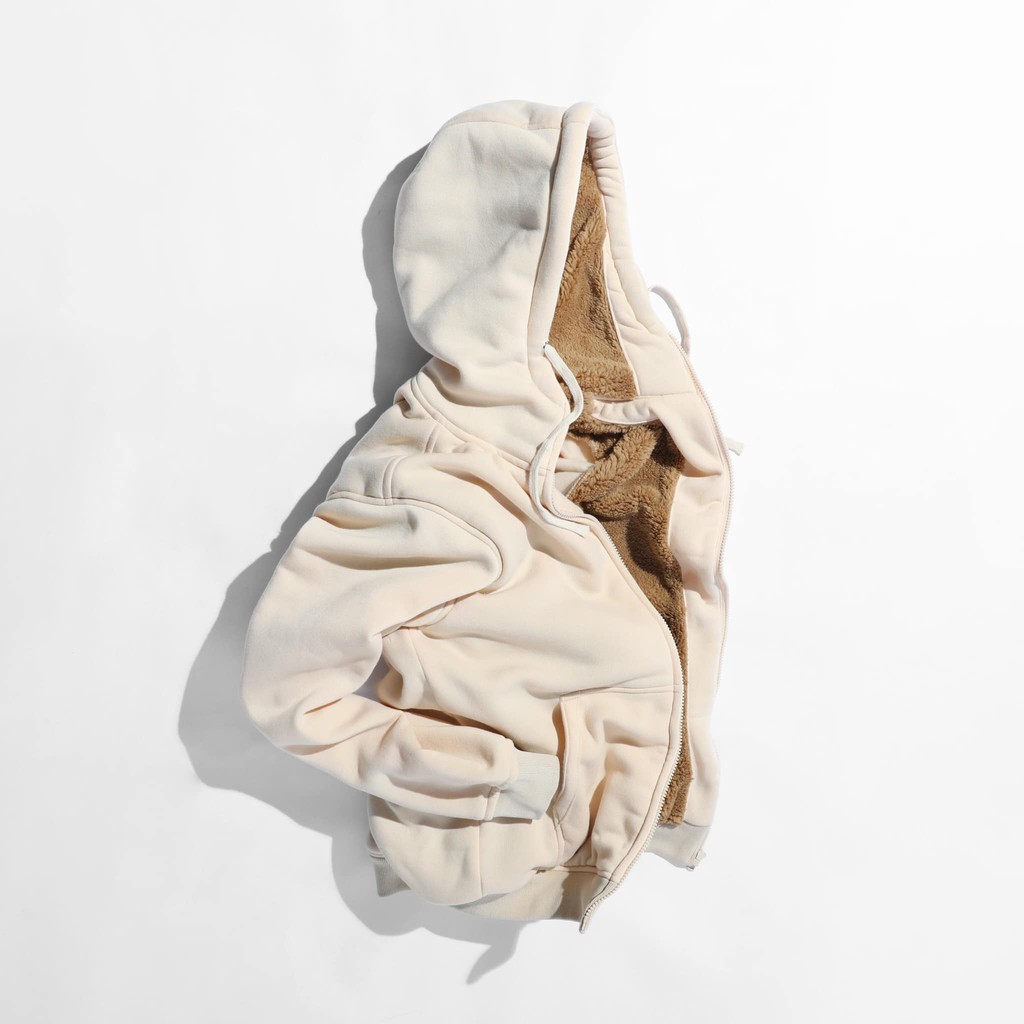 Áo Nỉ Mùa Đông Nam Nữ Unisex Lót Lông Cừu Ấm Áp Style Hàn Quốc Trẻ Trung | BigBuy360 - bigbuy360.vn