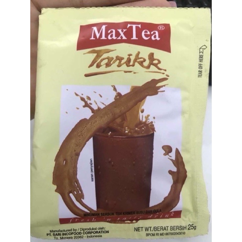 Trà sữa Maxtea Tarikk nhập khẩu Indonesia +Tặng cốc | WebRaoVat - webraovat.net.vn