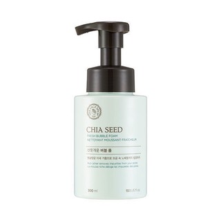[ Dọn kho ] Sữa rửa mặt dạng bọt Chia Seed Fresh Bubble Foam The Face Shop