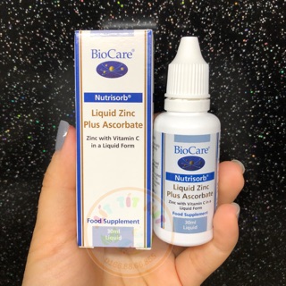 BioCare Zinc - bổ sung kẽm và vitamin C dạng giot cho bé