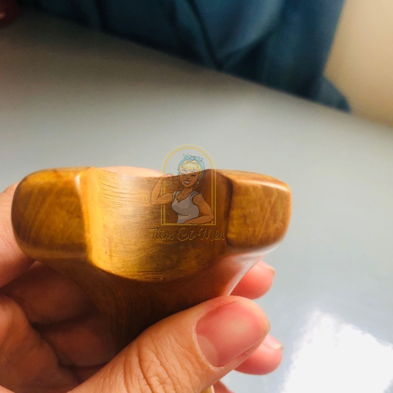 Dụng Cụ Massage Gỗ Thơm - Cổ, Vai, Mắt, Mũi, Mặt - Kiểu Thái