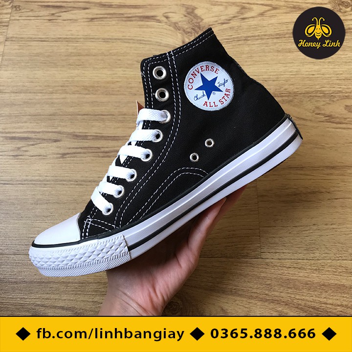 GIÀY CV 1970S CỔ CAO MÀU ĐEN