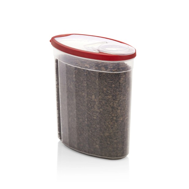 HŨ NHỰA LỚN 5.2 LÍT ĐỰNG ĐỒ KHÔ, NƯỚC UỐNG Rubbermaid Cereal Keeper NẮP ĐỎ
