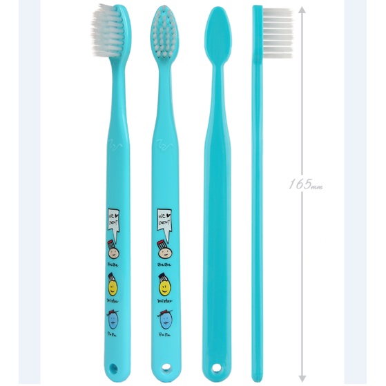 Bàn Chải Đánh Răng Trẻ Em (8-11 tuổi) Siêu Mảnh Wedent Junior ToothBrush Double Slim Bristle Gomimall (Màu Ngẫu Nhiên)