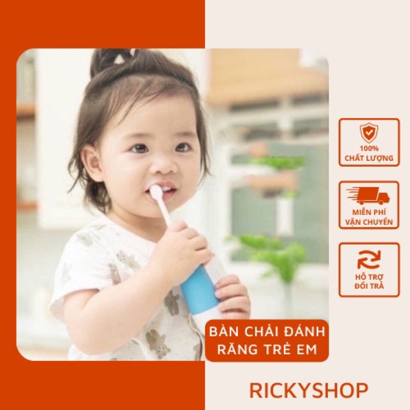 Bàn chải đánh răng điện cho bé, bàn chải đánh răng tự động trẻ em, máy đánh răng tự động