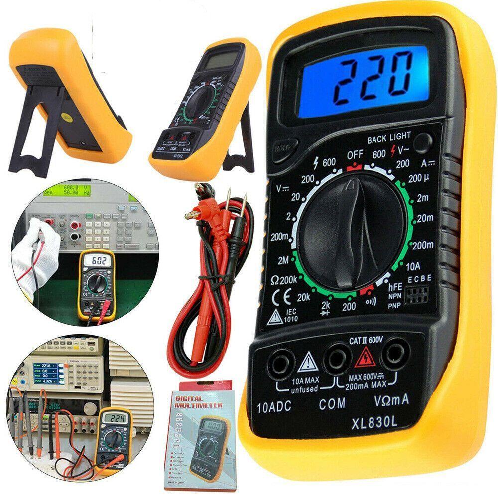 PINEVN Đồng Hồ Vạn Năng Kỹ Thuật Số LCD Kiểm Tra Dòng Điện AC DC OHM