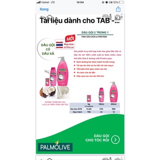 Dầu gội Palmolive Hồng tím xanh