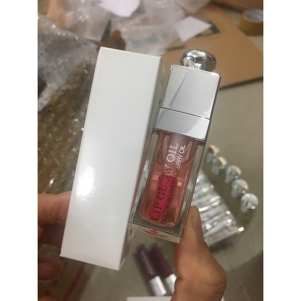 Son dưỡng dạng dầu Dior Addict lip glow oil 001 PINK Cherry Màu hồng - unbox