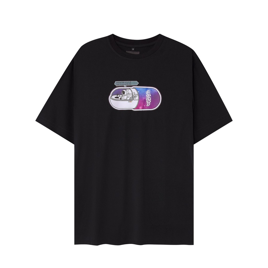 Áo Thun Tay Lỡ Hàn Quốc Unisex Fom Rộng