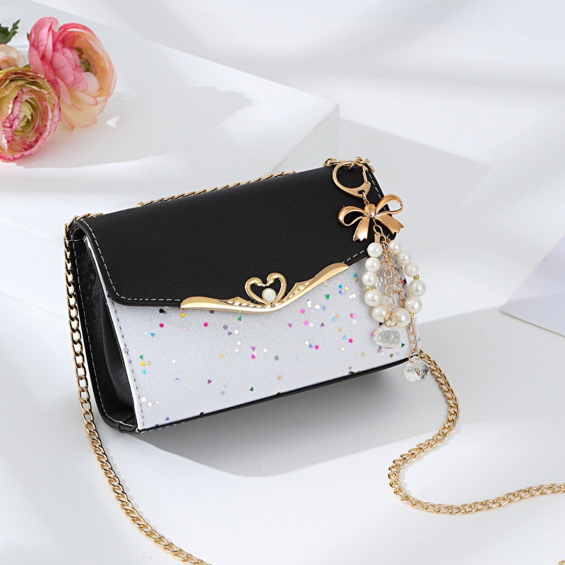 Túi Đeo Chéo Hình Bướm Dây Xích Phong Cách Hàn Quốc Cho Nữ