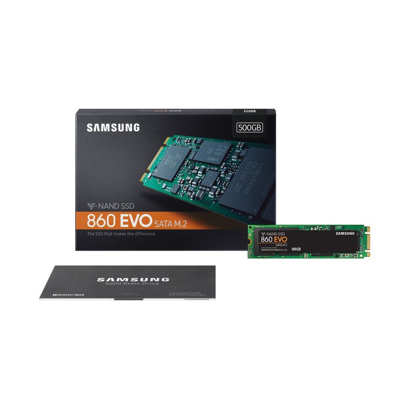Ổ cứng SSD Samsung 860 EVO 500GB M2 2280 (MZ-N6E500BW) Chính Hãng