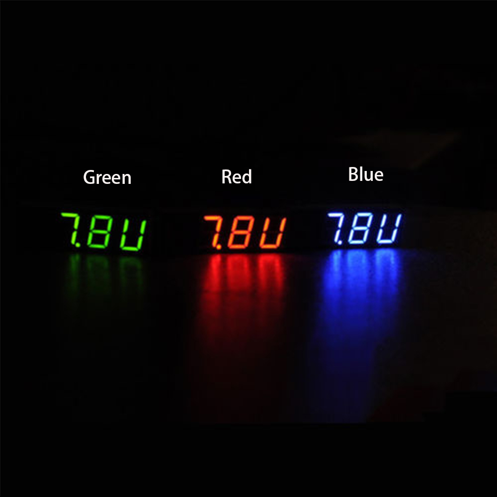 Đồng Hồ Điện Tử Mini Cho Xe Hơi/Xe Máy Tiện Dụng