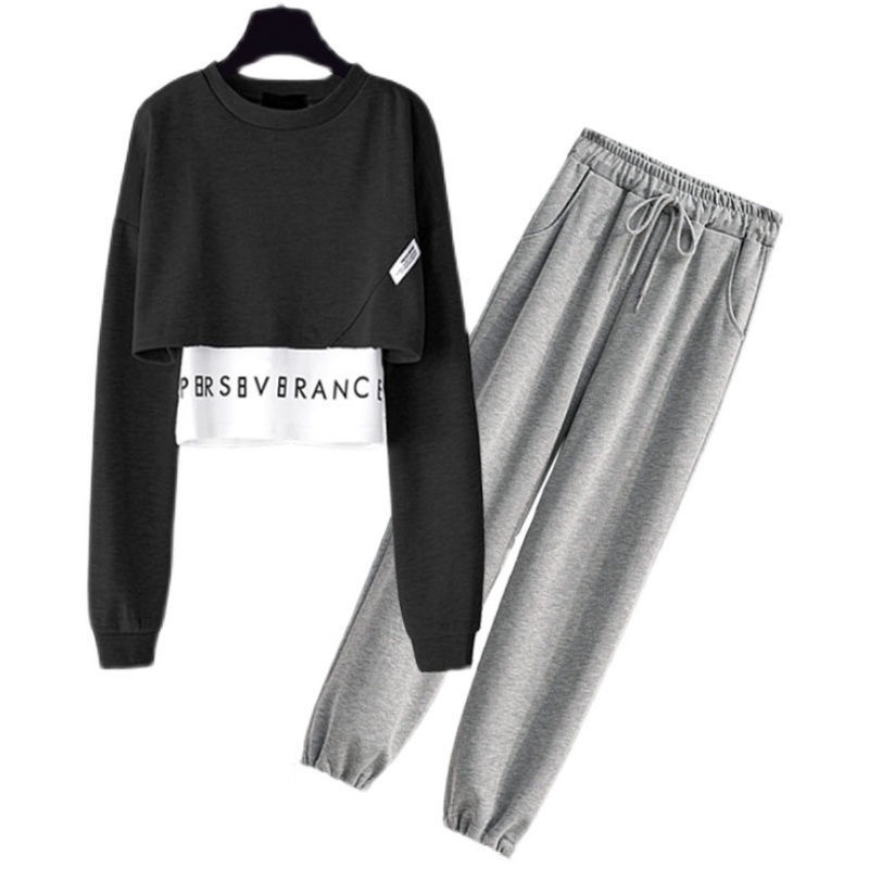 Bộ Đồ Thời Trang Mùa Thu Phong Cách Phương Tây Dành Cho Bé Trai Gái 13-12 Tuổi