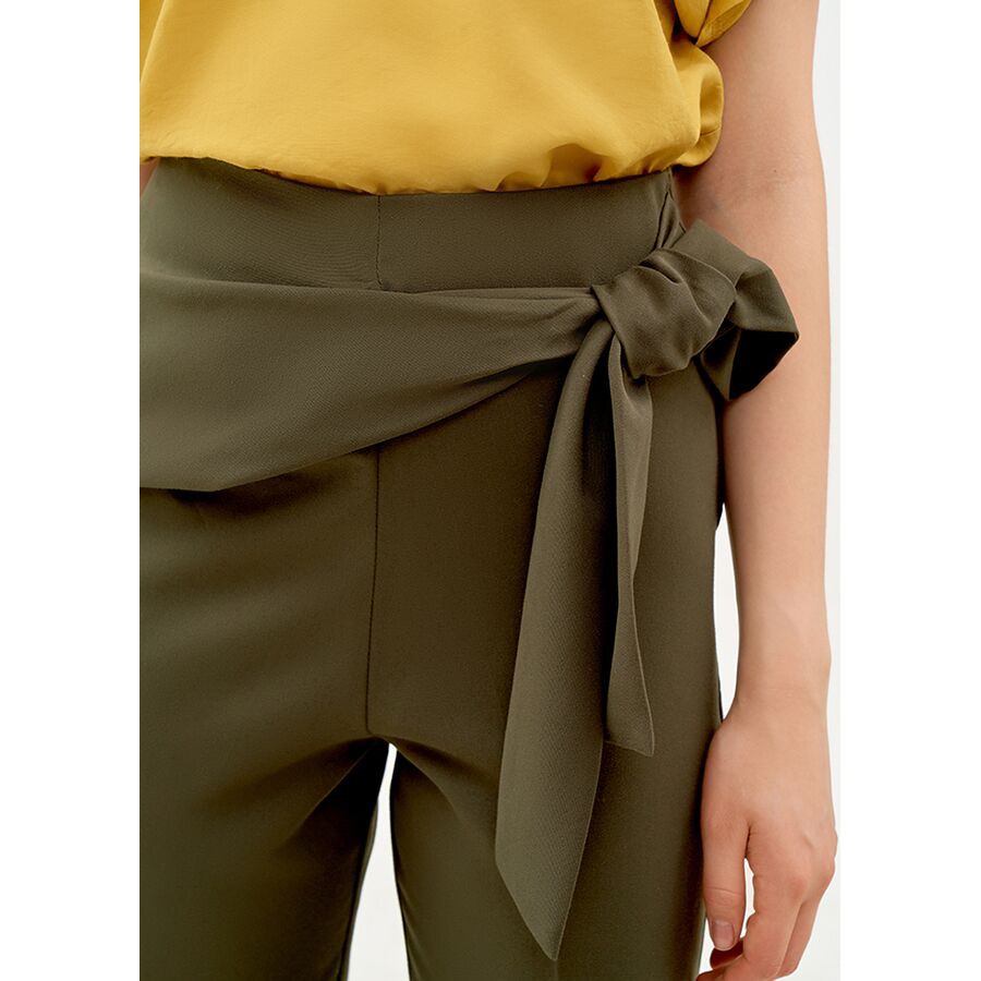 Quần dài nữ thắt nơ 1 bên - MARC FASHION | BigBuy360 - bigbuy360.vn